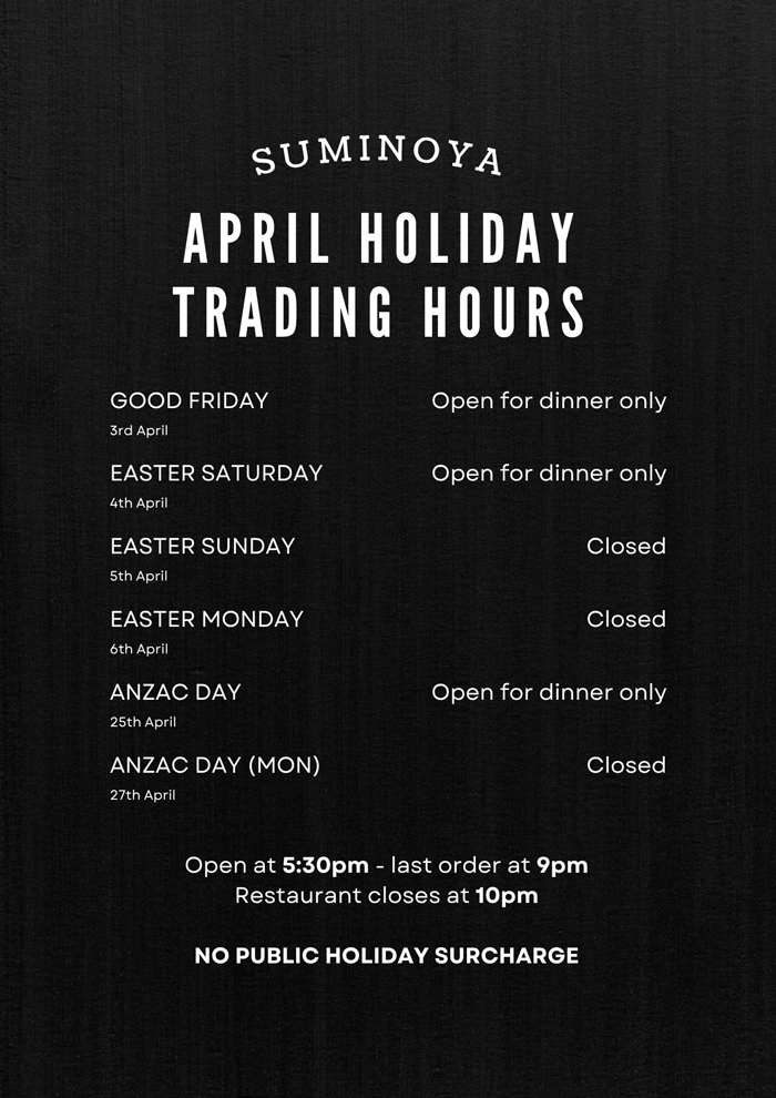 Holiday Trading Hours