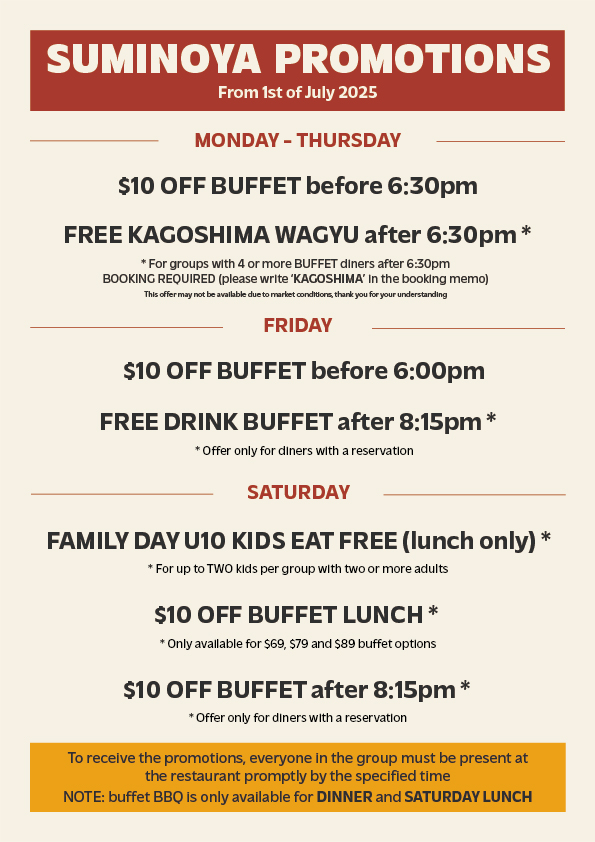Suminoya Promotions